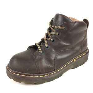 Dr Martens Brown Leather Boots Womens US 6 Vintage